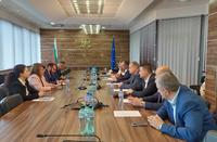 Министър Коритарова проведе работна среща с ръководството на Българска браншова камара „Пътища“
